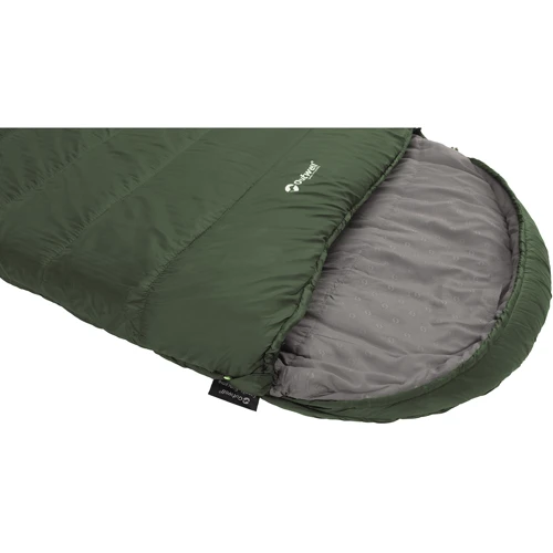 Спальный мешок Outwell Canella Supreme/-1°C Forest Green Left (230359): Ширина в плечах 80 см