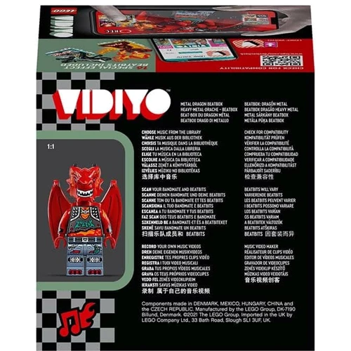 LEGO VIDIYO Бітбокс Дракона-Металіста (43109) фото 3