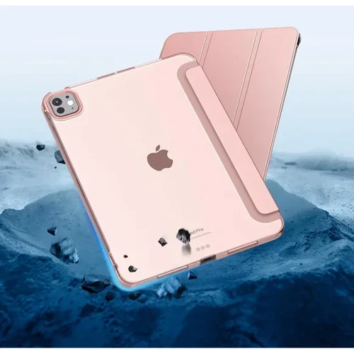 Аксесуар для iPad BeCover Case Book Tri Fold Hard Pink для iPad Pro 11 M4 2024 (711728): Матеріал искусственная кожа