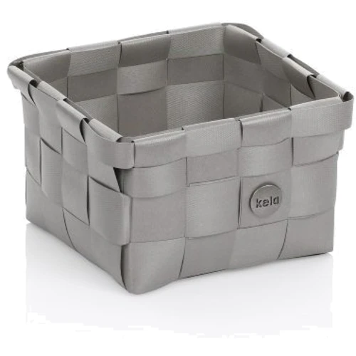 Корзина KELA Neo серебристо-серый 15х15х10 см (24470): Производитель KELA