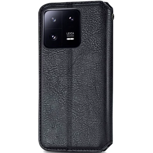 Чехол для телефонов Mobile Case Getman Cubic Black for Xiaomi 13: Материал искусcтвенная кожа и термополиуретан