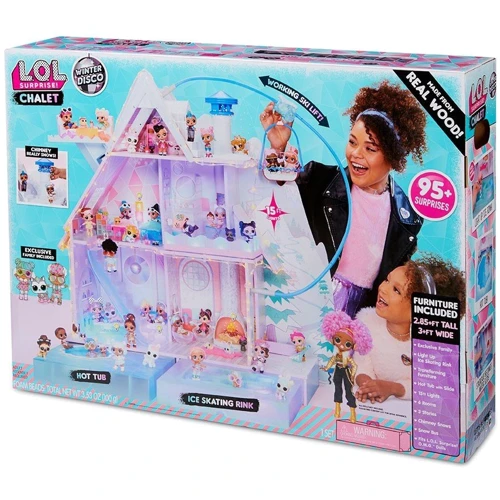 Игровой меганабор с куклами L.O.L. SURPRISE! серии "Winter Disco" - ЗИМНИЙ ОСОБНЯК (562207) фото 8