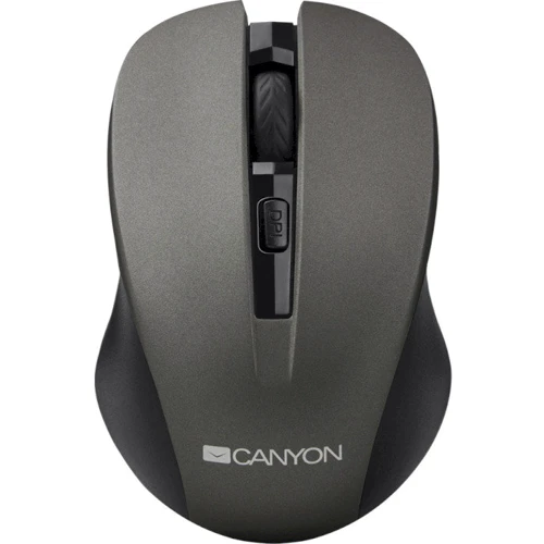 Мышь Canyon CNE-CMSW1G Grey: Интерфейс подключения Wireless, USB