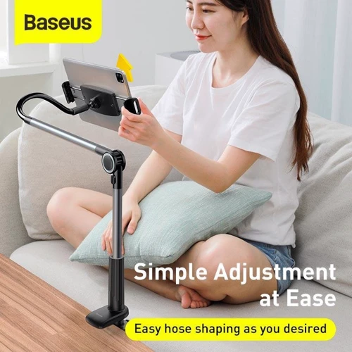 Держатель Baseus Unlimited Adjustment Lazy Pro Gray (LUZQ000013) for Tablets and Smartphones from 4.7'' to 12.9'' фото 12
