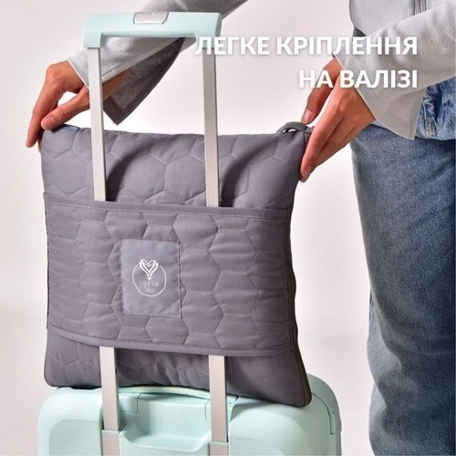 Подушка IDEIA плед дорожная и маска для сна 120х180/35х35 см (4820227287772): Наполнитель силиконизированное волокно