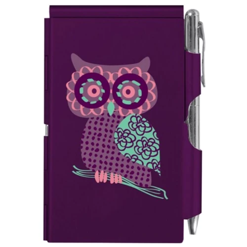 Кишеньковий блокнот із ручкою Troika Owl (FN1630)