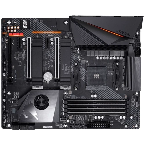 GIGABYTE X570 AORUS PRO: Оперативная память 4xDIMM DDR4 4000 МГц, до 128 ГБ