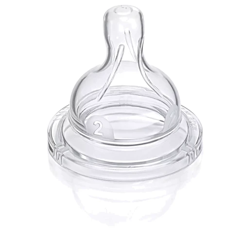 Соска силиконовая Philips AVENT Anti-colic 1м+ 2 шт (SCF632/27) фото 4