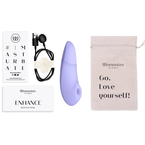 Вакуумный клиторальный стимулятор Womanizer Enhance Lilac