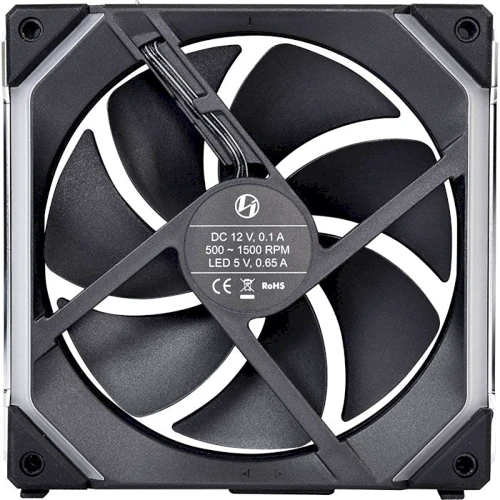 Кулер Lian Li Uni Fan SL140-1 Single Black (G99.14UF1B.00): Тип вентилятор