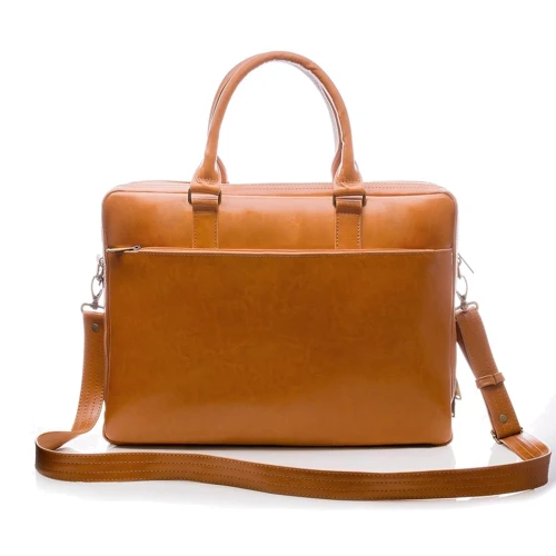 Solier DUNDEE Leather Bag Camel (SL01Camel) for MacBook Pro 15" фото 7
