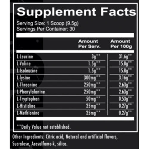 Аминокислота для спорта Redcon1 Grunt 285 g /30 servings/ Cherry lime: Вкус Лайм, Вишня