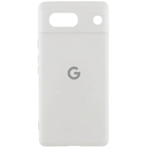 

Lakshmi Silicone Case with Logo Full Camera White for Google Pixel 9a