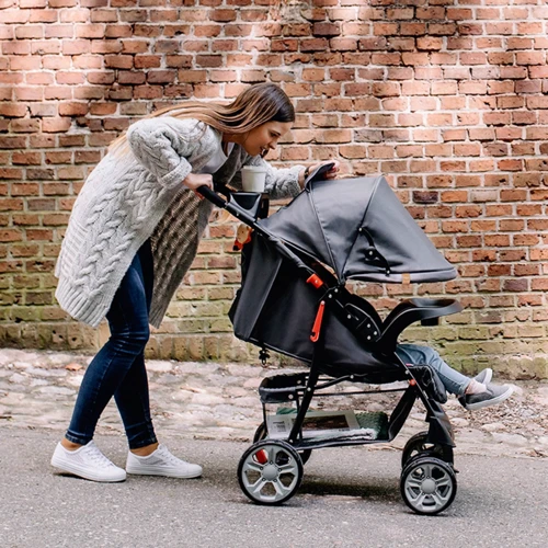 Прогулянкова коляска Lionelo Emma Plus Pink Scandi: Тип коляски Прогулочная