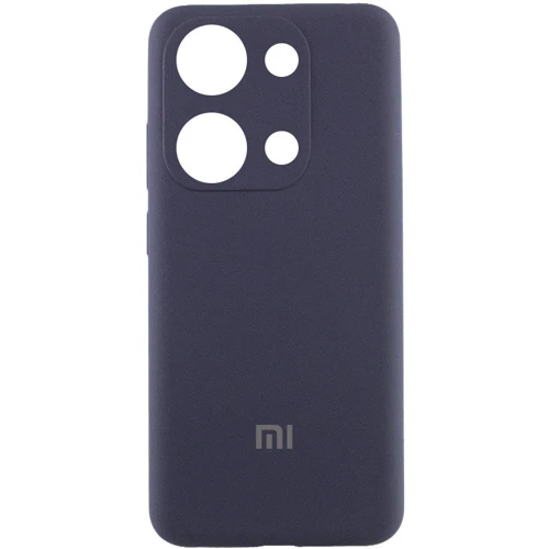 Чехол для телефонов Lakshmi Premium Silicone Case with Logo Full Camera Dark Gray for Xiaomi Redmi Note 13 4G
