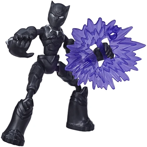 Фигурка Hasbro Мстители Бенди 15 см E7868 Avengers Bend and flex Black Panther (E7377_E7868) фото 8