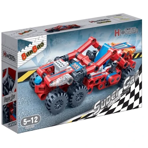 Конструктор BanBao Супер автомобиль Элиот 128 элементов (6963): undefined undefined