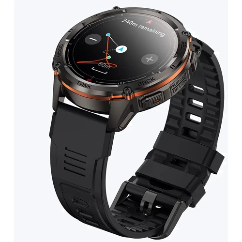 Смарт-годинник Kospet Tank T3 Ultra 2 Black Silicone Basic