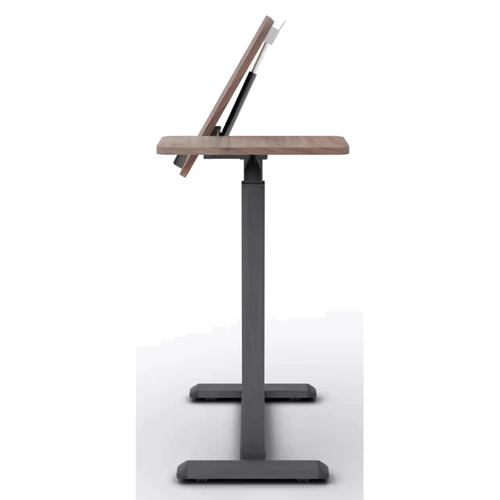 Стол Hommex Mobidesk Duo Walnut (ТН-010-2 Walnut): Особенности Подъемная столешница, На колесиках