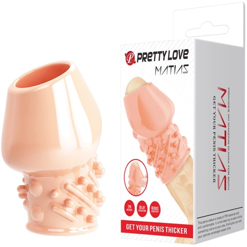Насадка на член LYBAILE Pretty Love Matias Penis Thicker Flesh