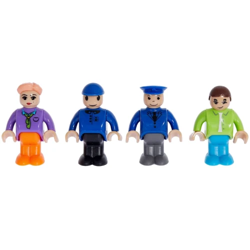 Конструктор ZIPP Toys Поезд DF11 Z с рельсами синий