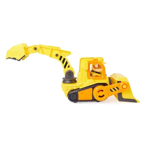 Базовый строительный автомобиль Spin Master Rubble and Crew с фигуркой Крепыша (SM28500/6066511) фото 4