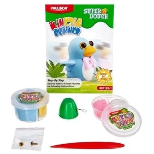 Масса для лепки Paulinda Super Dough Running Race Пингвин заводной механизм PL-081183-1: Возраст от 3-х лет