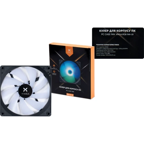 Кулер Vinga RGB fan-10: Роз'єм 4pin