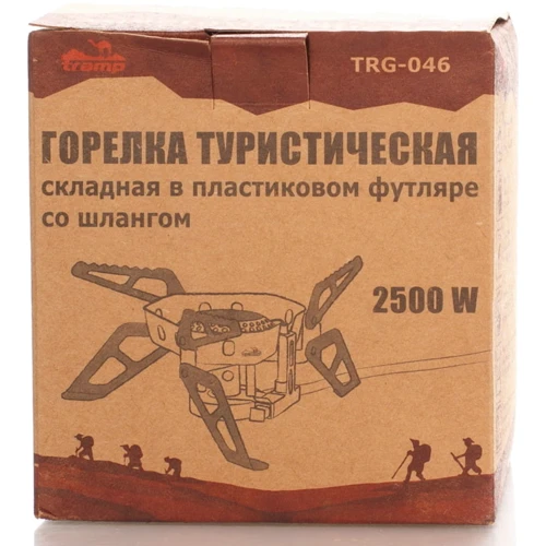 Газова лампа Tramp зі шлангом, пьезоподжигом і вітрозахистом (TRG-046) фото 4