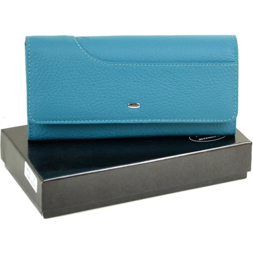 Женский кошелек Dr. Bond голубой (30496 l-blue)