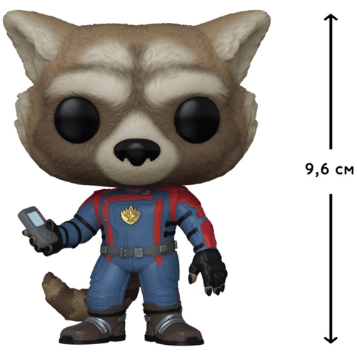 Игровая фигурка Funko, серии Стражи Галактики 3 - Енот ракета (67509): Тип Персонаж мультфильма, фильма