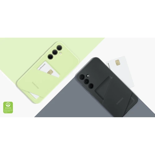 Аксессуар для смартфона Samsung Card Slot Case Light Green (EF-OA356TMEGWW) for Samsung A356 Galaxy A35: Тип накладка на заднюю часть