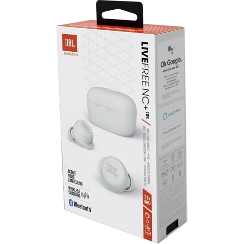Наушники JBL Live Free NC+ TWS White (JBLLIVEFRNCPTWSW) фото 9