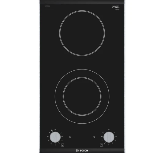 Варочная поверхность электрическая Bosch PKF375CA1E: Керамических конфорок 2