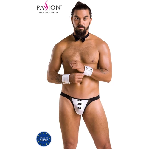 Соблазнительный комплект Passion 036 SET ALFRED black XXL/XXXL