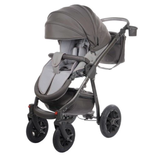 Универсальная коляска 2в1 Tako Baby Heaven Premium 4 темно-серый (эко-кожа): Количество блоков один
