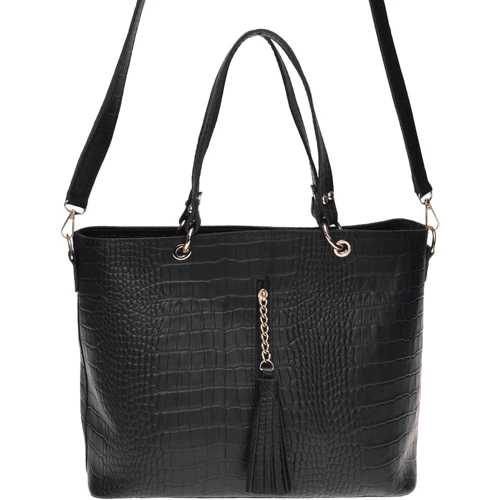Женская сумка тоут Ricco Grande черная (1l953rep-black)