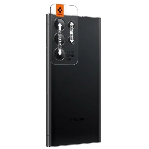 Аксесуар для смартфона Spigen Tempered Glass Glas.tR EZ Fit Optik Pro (2P) (AGL05950) для Samsung S918 Galaxy S23 Ultra фото 5