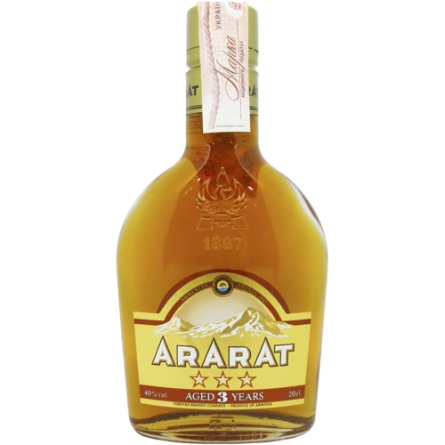 Бренді Ararat 3 роки 0.2л 40% (STA4850001003427)