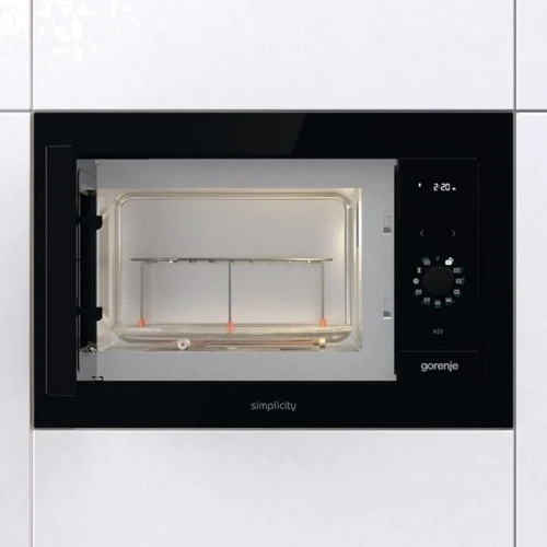 Вбудовувана мікрохвильова піч Gorenje BM235G1SYB: Внутрішній об'єм 23 л