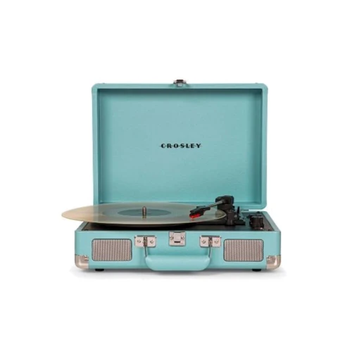 Виниловый проигрыватель Crosley Cruiser Deluxe (Turquoise Ex)