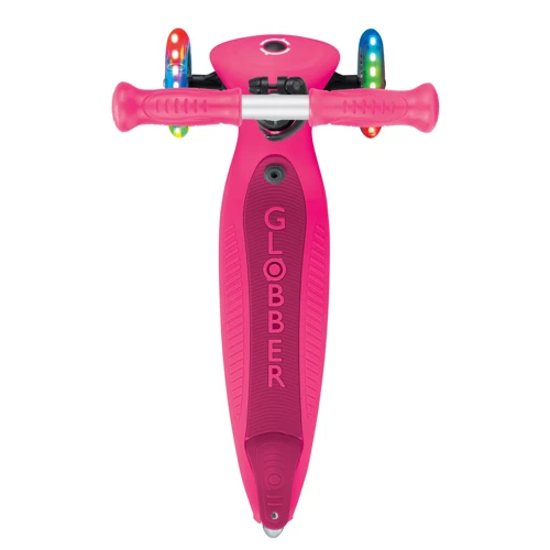 Самокат детский Globber серии GO UP Active Lights фисташково-розовый (744-110) фото 7