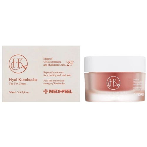 Medi-Peel Hyal Kombucha Tea-Tox Cream Ампульний крем для підвищення еластичності шкіри з комбучею та гіалуроновою кислотою 50 ml: Стать Для женщин
