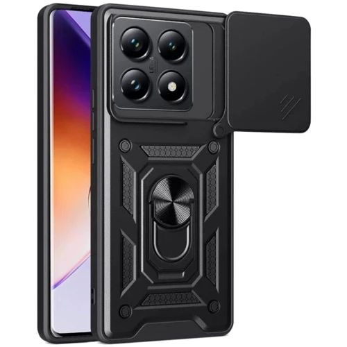 Чохол для телефона Mobile Case Camshield Serge Ring Black для Xiaomi Poco F6 Pro