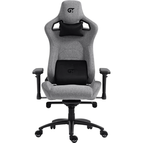 Ігрове крісло GT Racer X-8004 Fabric Gray фото 1