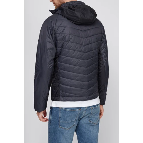 Куртка CMP Man Jacket Fix Hood Antracite 31Z2247-U423 54 серая демисезонная с капюшоном: Тип застежки На молнии