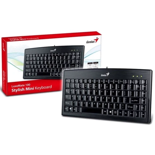 Клавиатура Genius LuxeMate 100 USB Ukr (31300725104): Подключение проводное