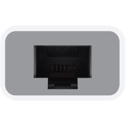Адаптер Macally Adapter USB-C to Gigabit Ethernet White (UCGB): Колір білий