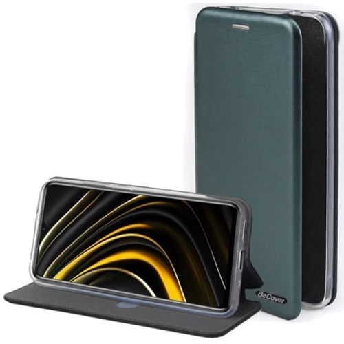 Чохол для телефона BeCover Book Exclusive Dark Green для Xiaomi Redmi Note 10 5G (708013): Плівка в комплекті немає