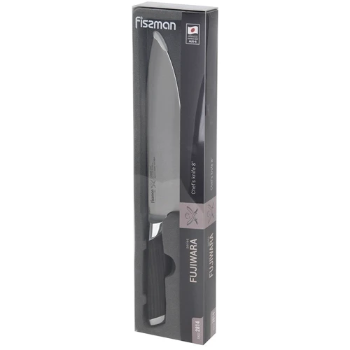 Нож поварский Fissman Fujiwara 20 см сталь AUS-6 (2814): Рукоятка Пластик Soft Touch